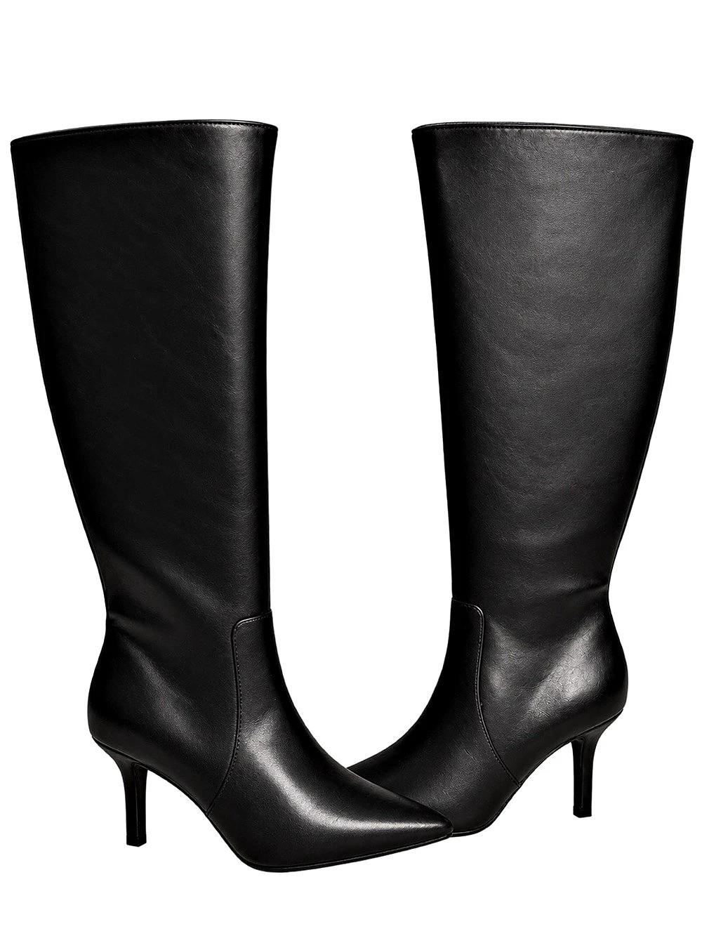 INC International Concepts McKennaar Black Heeled Boots US 6W